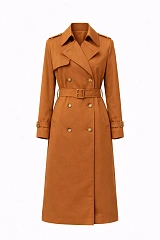 Бежевый плащ